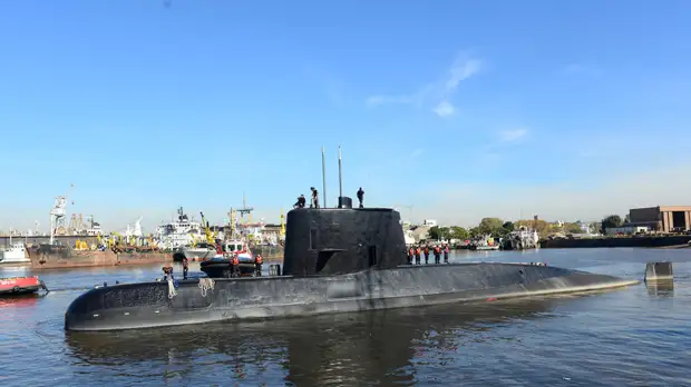 Аргентинская подлодка «Сан-Хуан» найдена деформированной и со следами взрыва