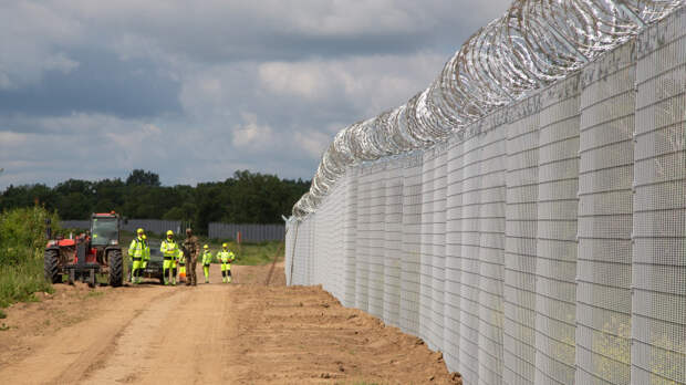 Латвия завершила строительство 280-километрового забора на границе с Россией