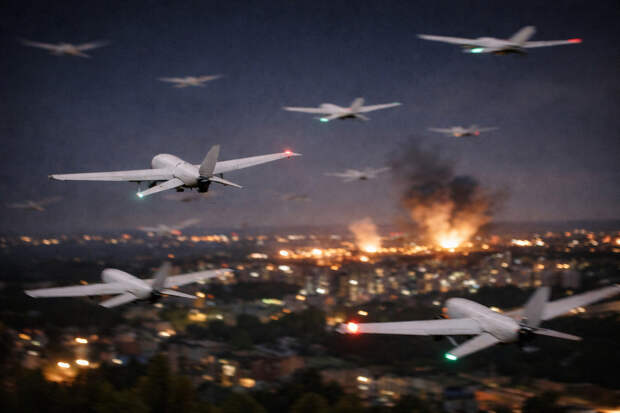 Российская ПВО отразила атаку — за ночь сбиты почти 100 дронов