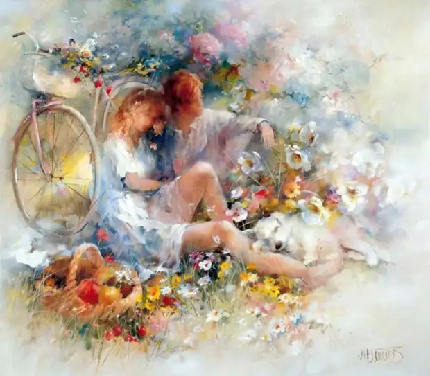 Художник Willem Haenraets. Когда несбывшееся зовёт нас…