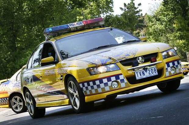 Holden Commodore Police car