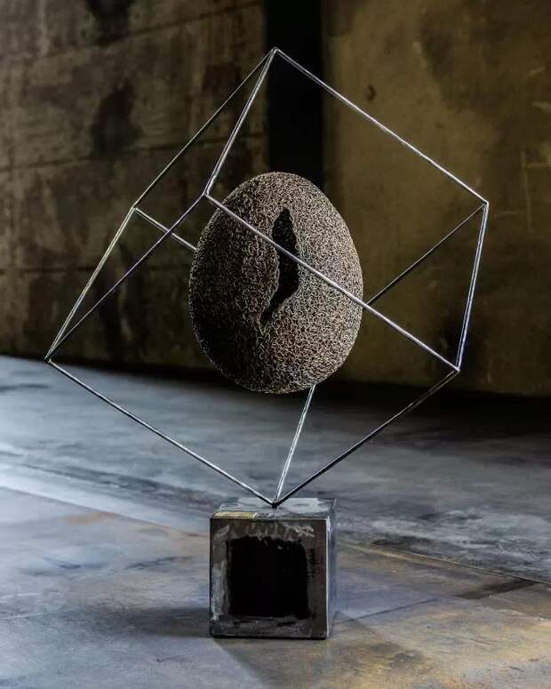 Скульптуры из проволоки. Mattia Trotta