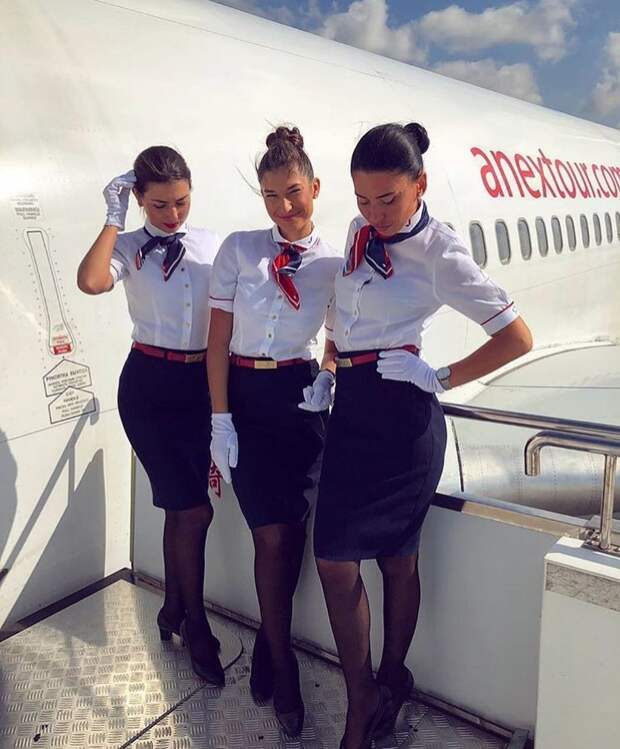 Авиакомпания "Ямал", Россия авиакомпании, авиакомпании мира, женщины, красивые стюардессы, самолёты, стюардесса, стюардессы