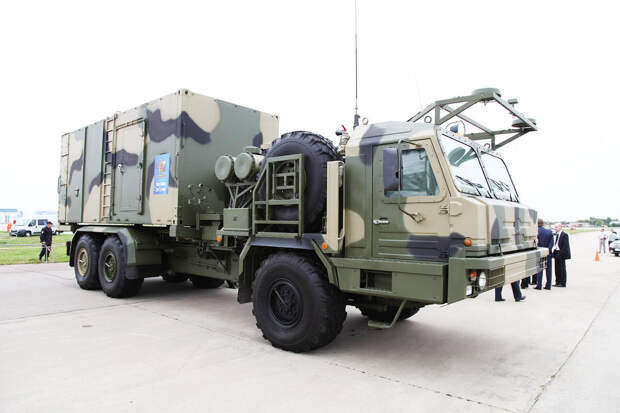 С-350 "Витязь" - Пункт боевого управления 50К6Е (Wikipedia.org)