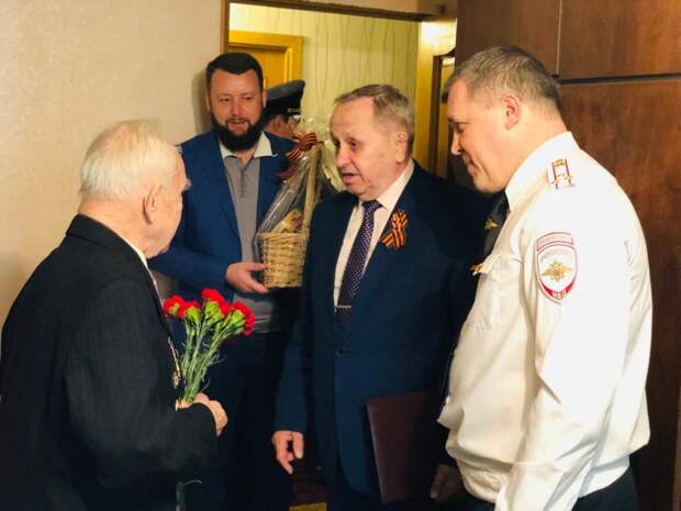 Поздравление Туркина. Фото: УВД по САО