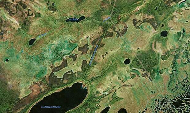 До сих пор виден на космоснимках: заброшенный канал между Енисеем и Обью Обь-Енисейский (Кеть-Касский) канал, интересное, страницы истории