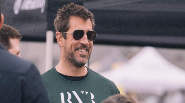 A photo of Aaron Rodgers.