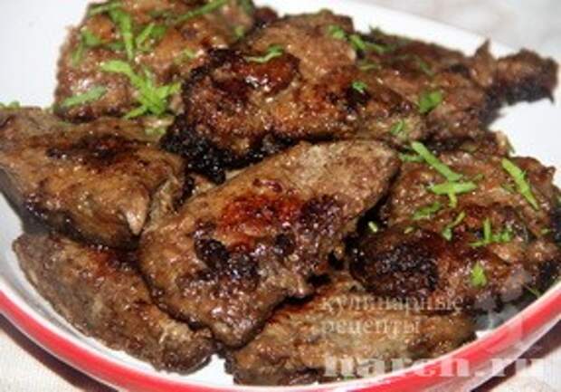 Печень по краковски
