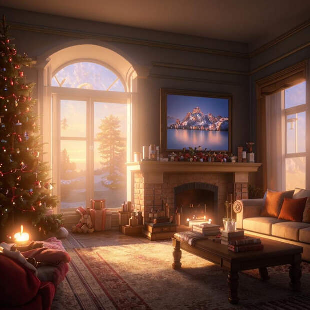 Комната с камином, а за окном идёт снег_Kandinsky 3.1.jpg Комната с камином, а за окном идёт снег_Kandinsky 3.1.jpg