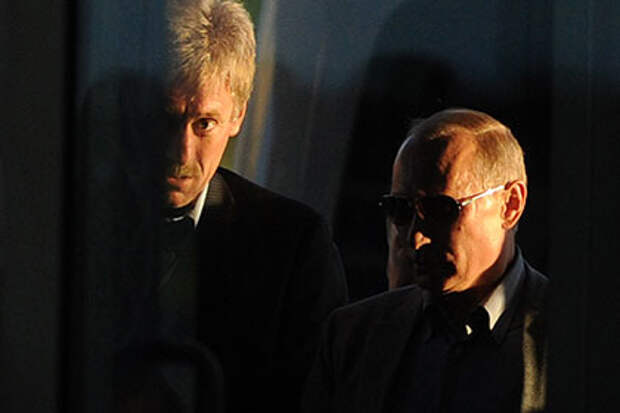Дмитрий Песков и Владимир Путин