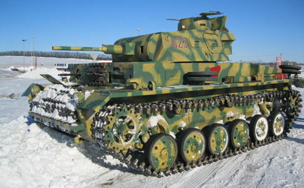 Танк PzKpfw III (Т-3). Фото и видео donnews.ru