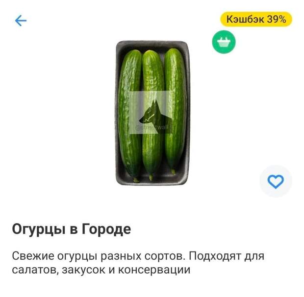 Т-Банк начал раздавать кешбэк на огурцы. https://t.me/webmoney_dn/314232