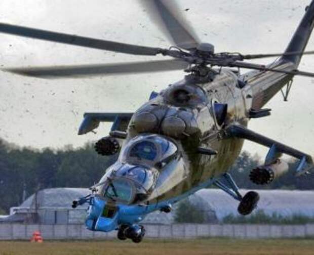 боевой вертолёт Ми-24