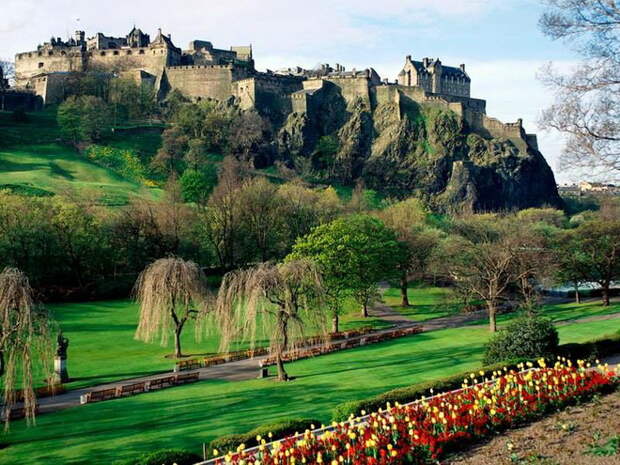 Эдинбургский замок. Шотландия