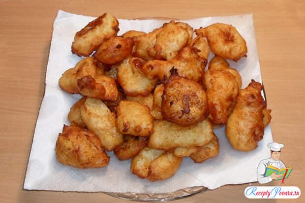 Выкладываем на салфетку