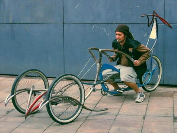 imaginative and inventive bicycle modifications 640 02 Черт побери, зачем они это сделали? (39 фото)