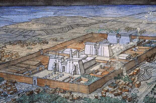 Храм Нейт в Саисе.