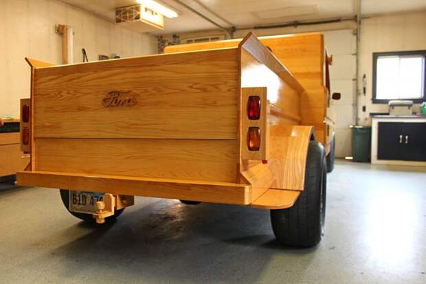 Полностью деревянный пикап Ford из Южной Дакоты ford, дерево, деревянный автомобиль, кастомайзинг, пикап, плотник, своими руками, тюнинг