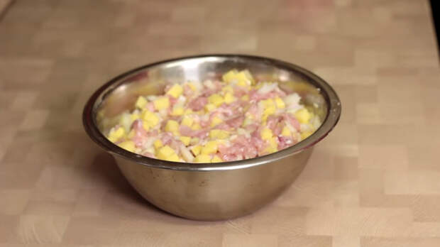 Рецепт ханума с мясным фаршем и картошкой рецепт, видео рецепт, кулинария, еда, IrinaCooking, ханум, мясной фарш, видео, длиннопост