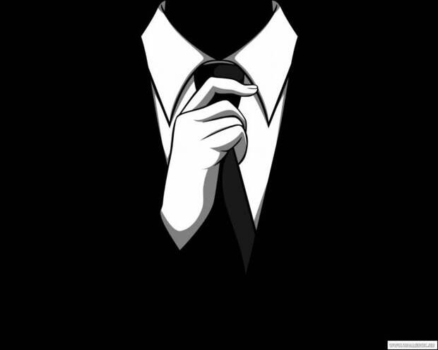 Скачать обои Anonymous, аноним, анонимус, галстук - картинка #14483 c разрешением 1280x1024