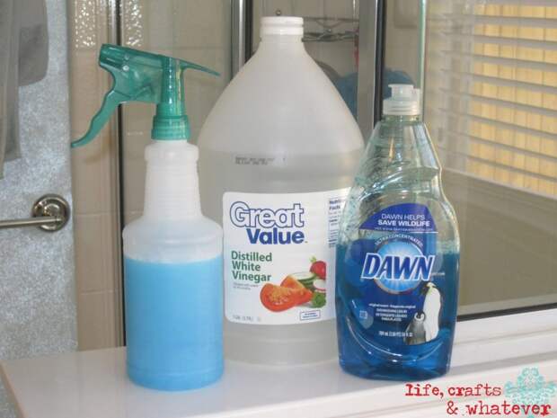 Hard Water Soap Scum On Shower Doorslife crafts whatever dawn vinegar soap scum killa