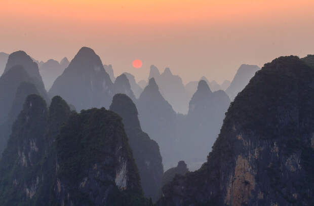 Горы в Китае