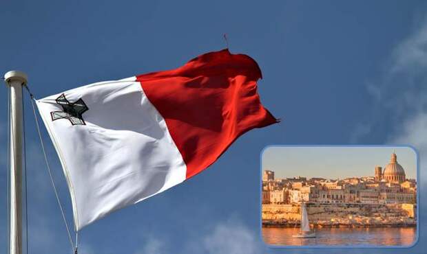 Жители Мальта , флаг Мальты, Интересные факты о Странах Мира