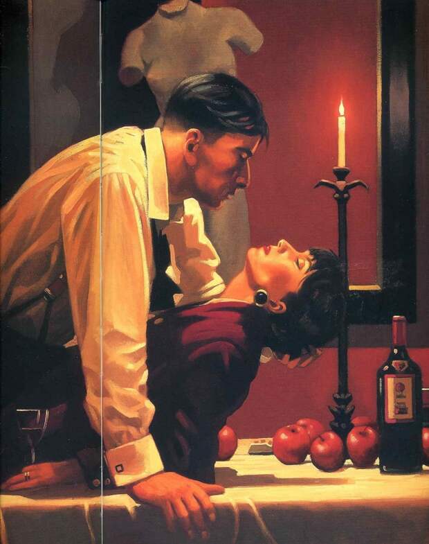 Романтика и страсть в картинах Джека Веттриано