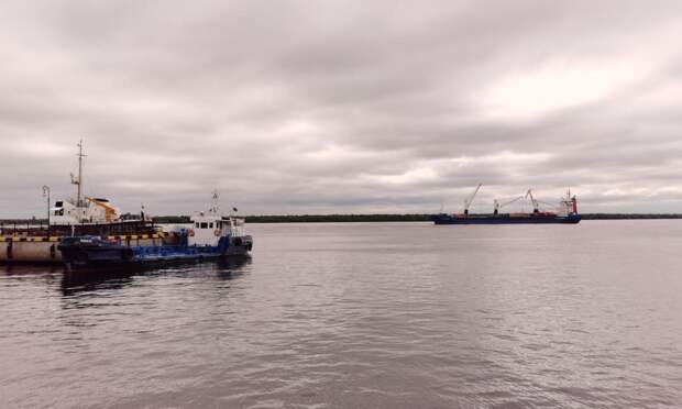 На Северной Двине прогнозируют нагон до 240 см: уровень воды поднимается из-за циклона