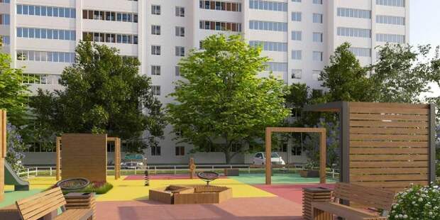 Новостройку по реновации возводят в Береговом проезде