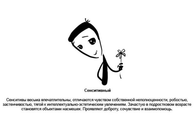 Характеристика психотипов людей (10 картинок) Характеристика психотипов людей (10 картинок)