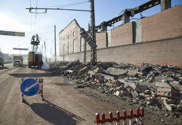 Челябинск после взрыва метеорита