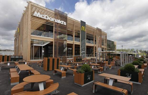 Лондонский McDonald’s.