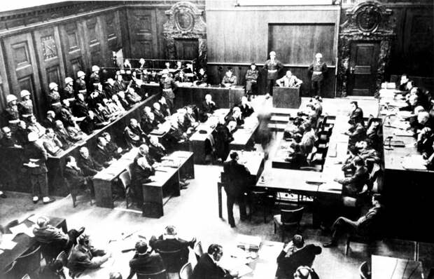 Нюренберг. Заседание Международного военного трибунала, 1946 год
