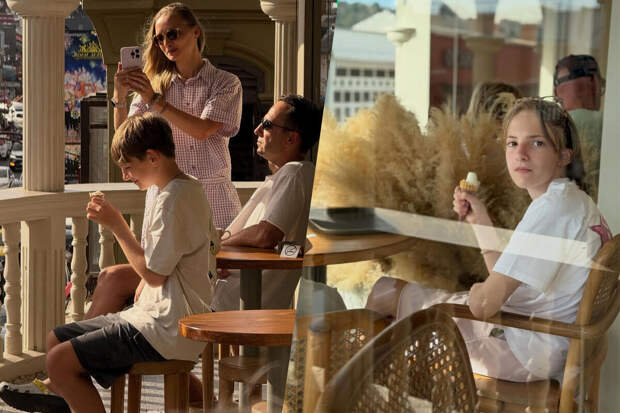 Актриса Екатерина Вилкова опубликовала редкие фото с Ильей Любимовым и детьми