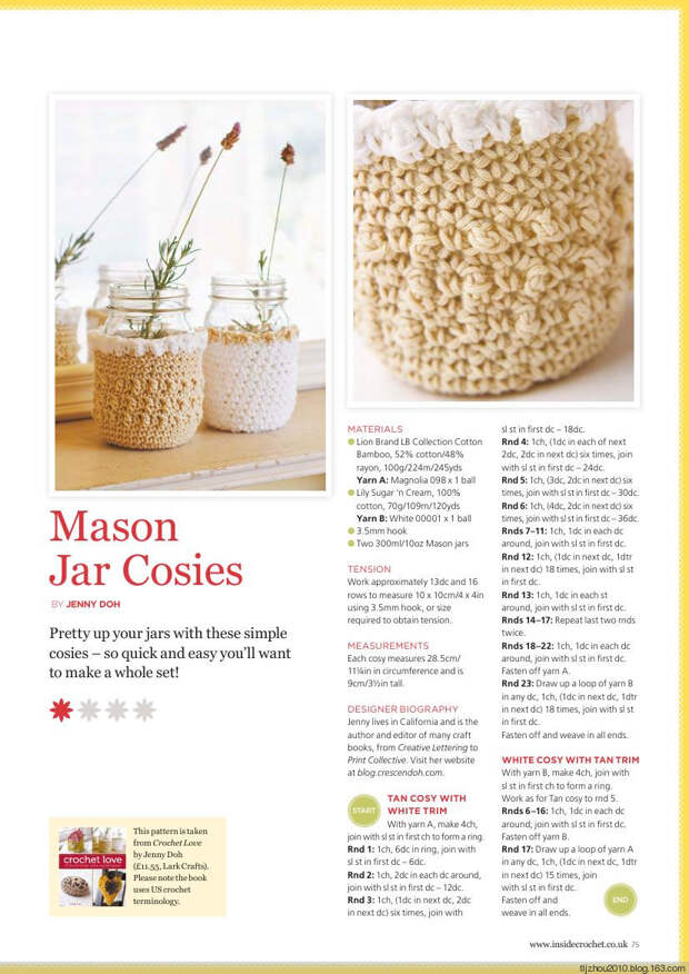 Inside Crochet №55 2014 - 紫苏 - 紫苏的博客 Inside Crochet №55 2014 - 紫苏 - 紫苏的博客