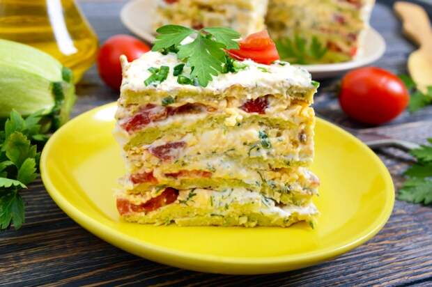 вкусный кабачковый торт