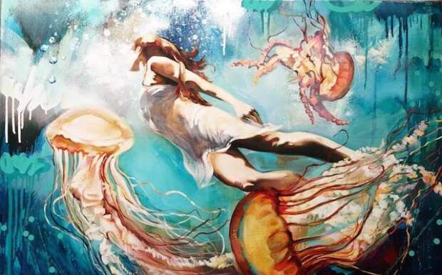 Медузы. Автор: Dimitra Milan.