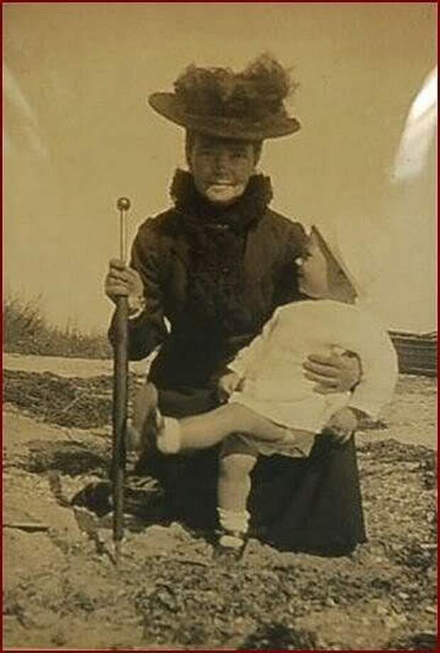Мария Федоровна с внуком