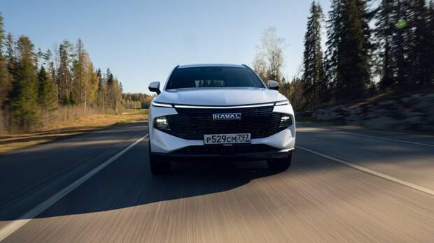 Тест-драйв Haval F7x статический и динамический