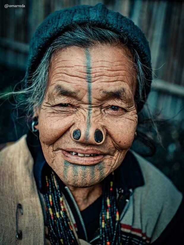 13. апатани, женщина, индия, народ, портрет, традиция, фотография, фотомир