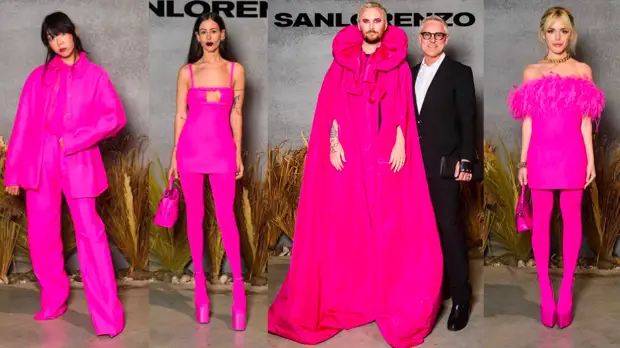 Венсан Кассель и Тина Кунаки на приватном ужине Valentino в Венеции