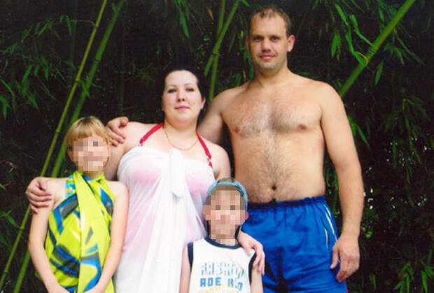 Дмитрий Чудаков с семьей