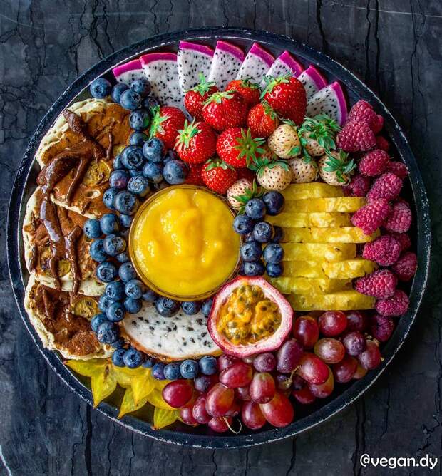 Красочные и аппетитные снимки веганской еды от Энди