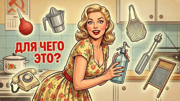 Тест на знание СССР: угадайте, для чего были нужны эти предметы из минувшей эпохи