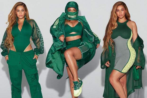 Бейонсе в рекламной кампании adidas x Ivy Park