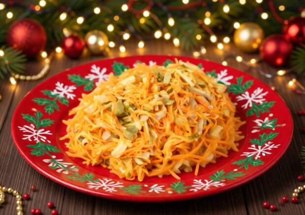 Салат «Обжорка»: забытый чемпион Новогоднего стола, который легко затмит и «Оливье», и «Шубу»