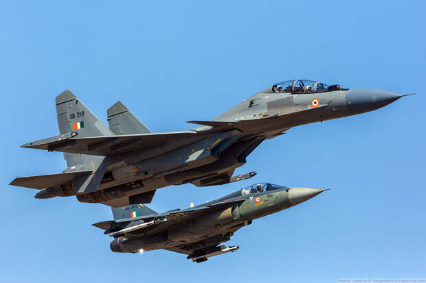 Су-30МК и Tejas