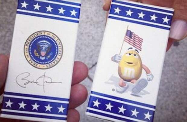 M&M’S - официальные конфеты Белого дома. MMS официальные конфеты Белого дома