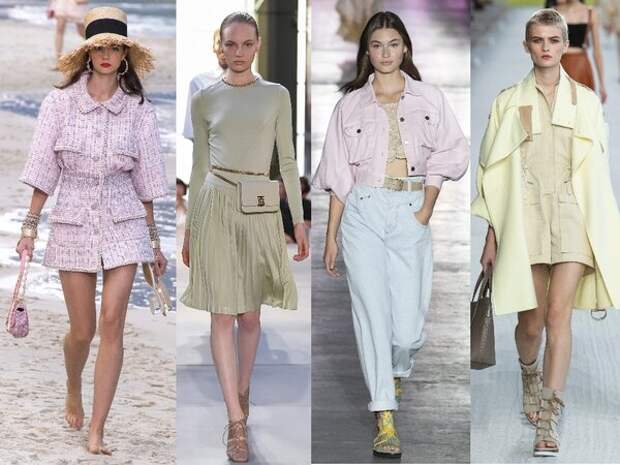 Chanel, Burberry, Alberta Ferretti, Hermès, весна-лето 2019